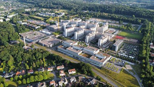 Universitaet Bielefeld Luftaufnahme Juni 2022