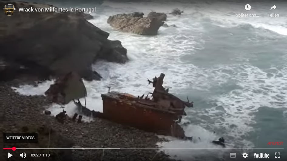 Das Schiffswrack der Klemens (2018)